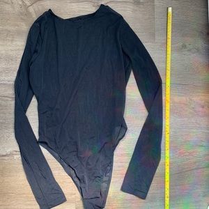 Lasenza long sleeve mesh bodysuit